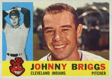 1960 Topps Johnny Briggs #376 Baseball Card