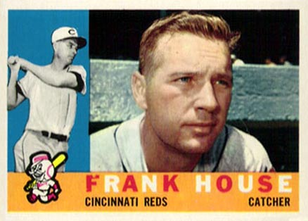 1960 Topps Frank House #372 Baseball Card