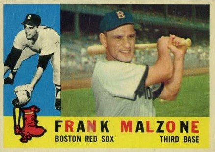 1960 Topps Frank Malzone #310 Baseball Card