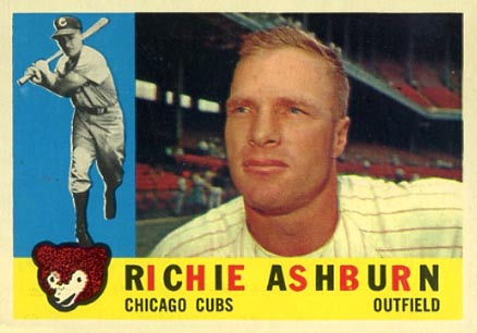 1960 Topps Richie Ashburn #305 Baseball Card