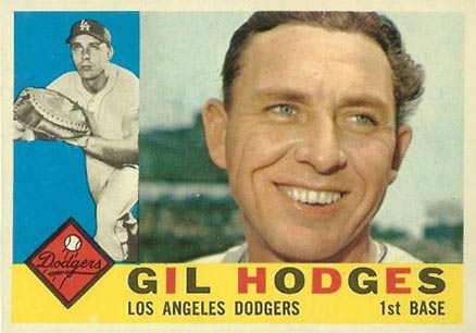 1960 Topps Gil Hodges #295 Baseball Card