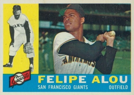 1960 Topps Felipe Alou #287 Baseball Card