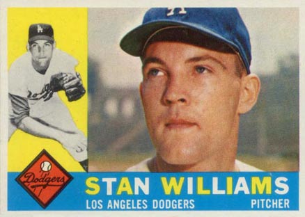 1960 Topps Stan Williams #278 Baseball Card