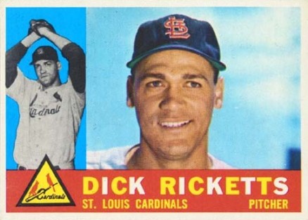 1960 Topps Dick Ricketts #236 Baseball Card