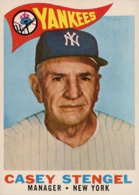 1960 Topps Casey Stengel #227 Baseball Card