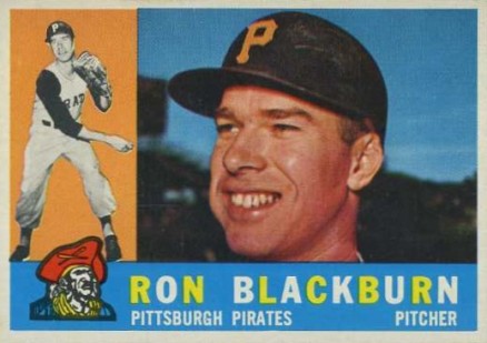1960 Topps Ron Blackburn #209 Baseball Card