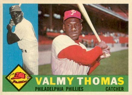 1960 Topps Valmy Thomas #167 Baseball Card