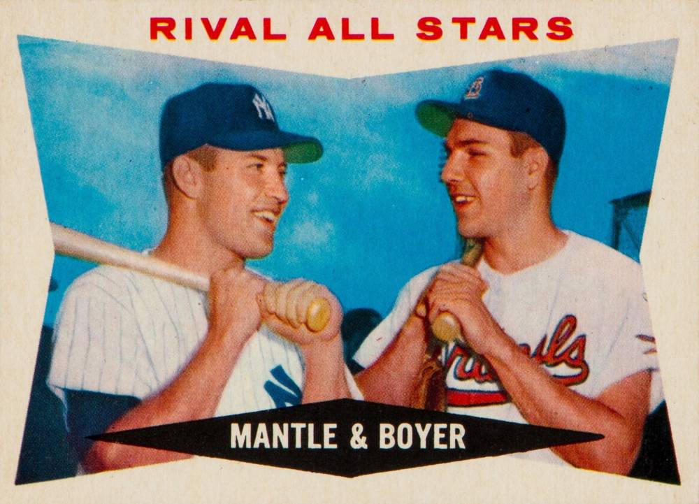 1960 Topps Rival All Stars #160 Baseball Card
