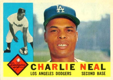 1960 Topps Charlie Neal #155 Baseball Card