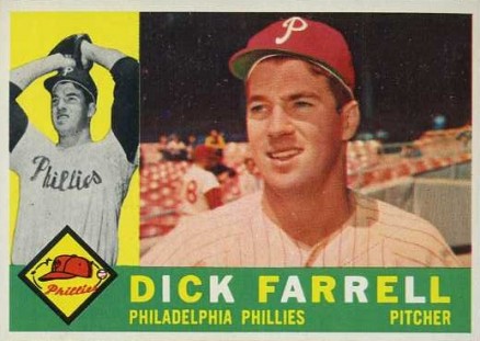 1960 Topps Dick Farrell #103 Baseball Card