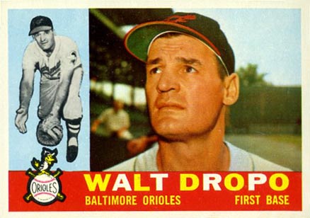 1960 Topps Walt Dropo #79 Baseball Card