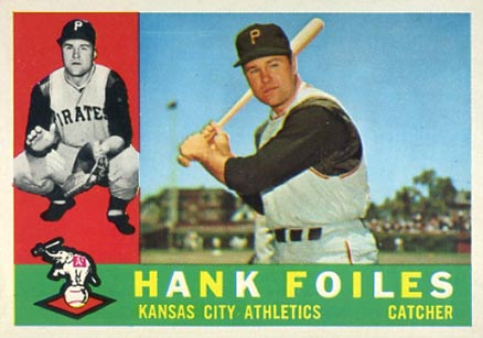 1960 Topps Hank Foiles #77 Baseball Card