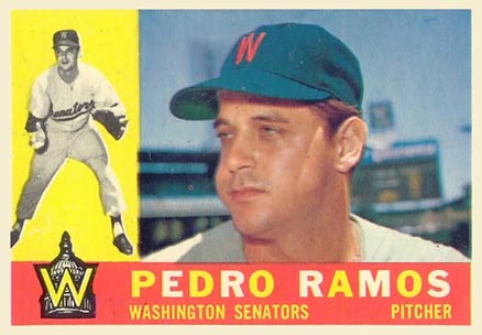 1960 Topps Pedro Ramos #175 Baseball Card
