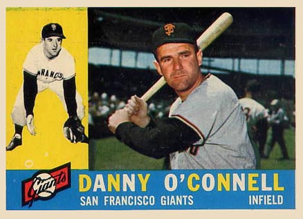 1960 Topps Danny O'Connell #192 Baseball Card