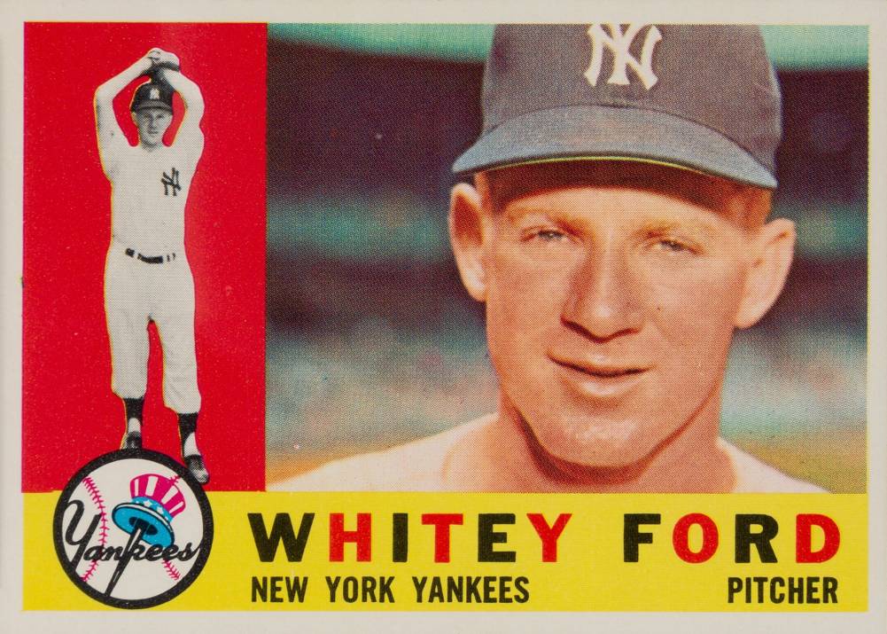 1960 Topps Whitey Ford #35 Baseball Card