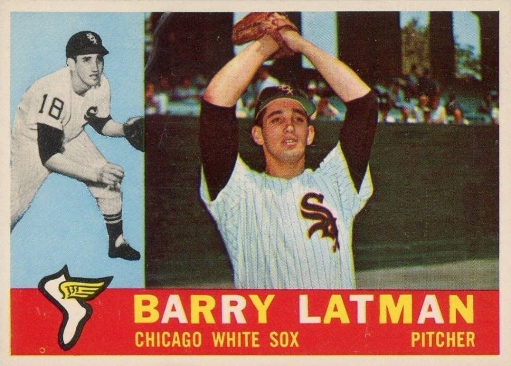 1960 Topps Barry Latman #41 Baseball Card