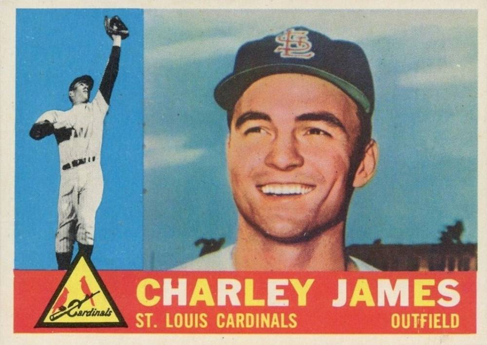 1960 Topps Charley James #517 Baseball Card