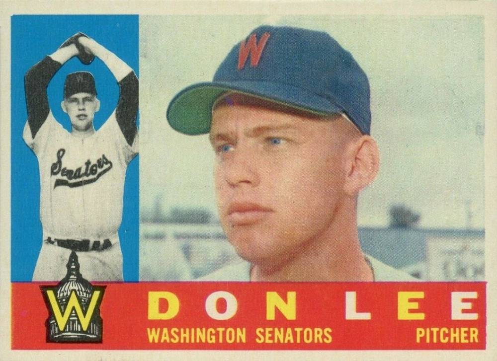 1960 Topps Don Lee #503 Baseball Card
