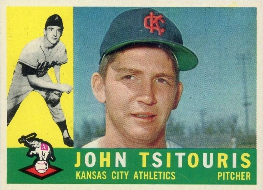 1960 Topps John Tsitouris #497 Baseball Card