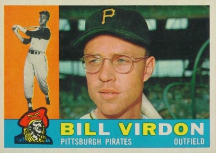 1960 Topps Bill Virdon #496 Baseball Card