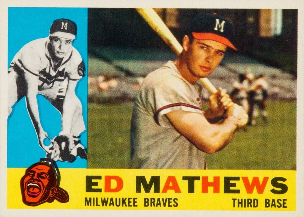 1960 Topps Ed Mathews #420 Baseball Card