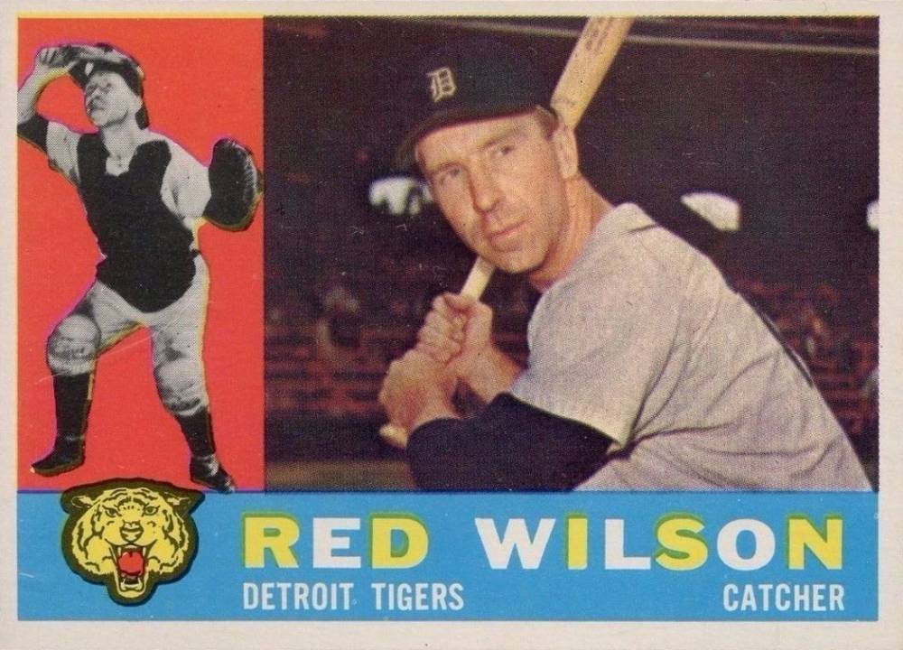 1960 Topps Red Wilson #379 Baseball Card