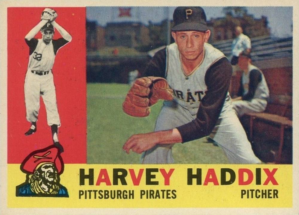 1960 Topps Harvey Haddix #340 Baseball Card