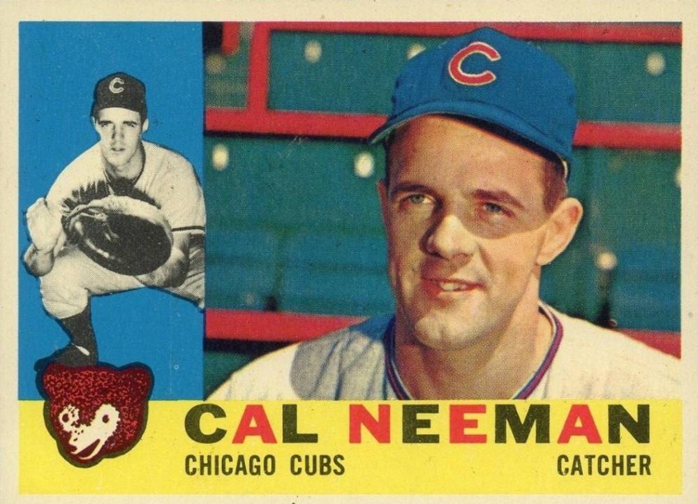 1960 Topps Cal Neeman #337 Baseball Card
