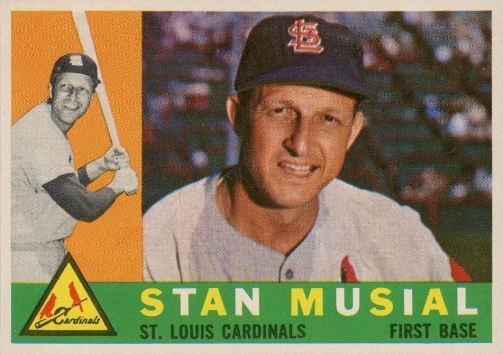 1960 Topps Stan Musial #250 Baseball Card