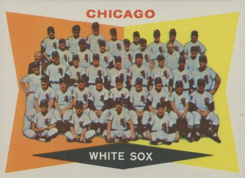 1960 Topps Chicago White Sox Team #208 Baseball Card