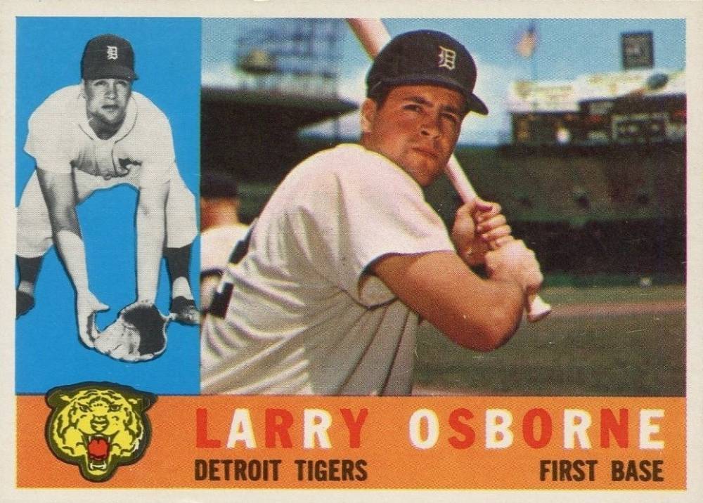 1960 Topps Larry Osborne #201 Baseball Card