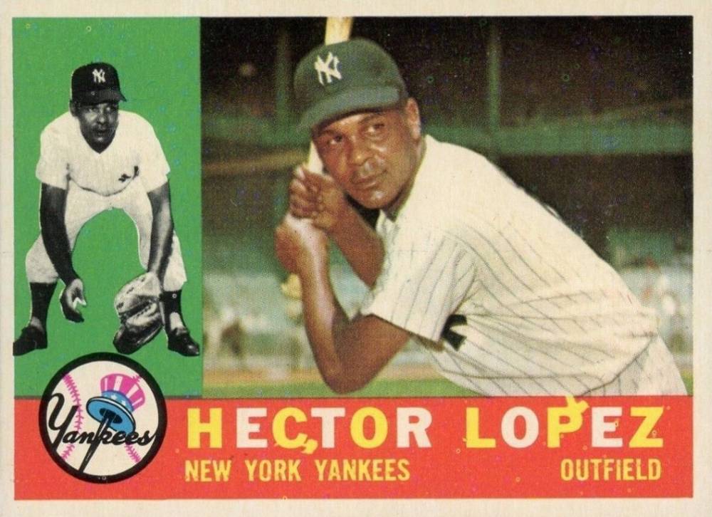 1960 Topps Hector Lopez #163 Baseball Card