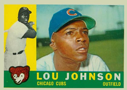 1960 Topps Lou Johnson #476 Baseball Card
