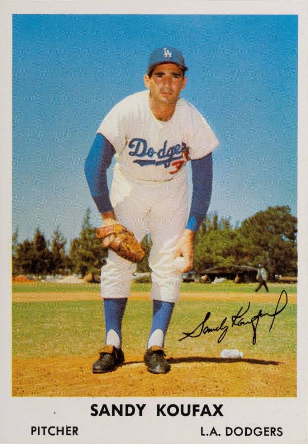 1961 Bell Brand Dodgers Sandy Koufax #32 Baseball Card