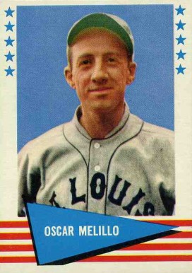 1961 Fleer Oscar Melillo #127 Baseball Card