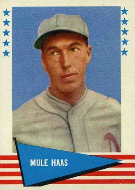 1961 Fleer Mule Haas #109 Baseball Card