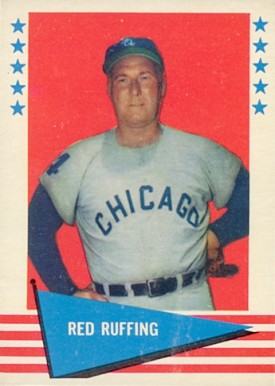 1961 Fleer Red Ruffing #74 Baseball Card