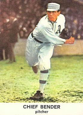 1961 Golden Press Chief Bender #18 Baseball Card