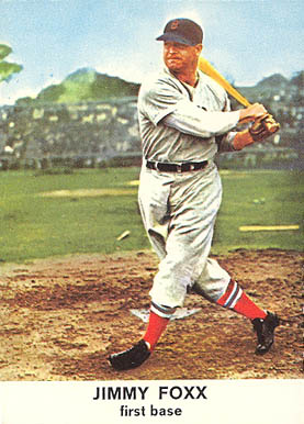 1961 Golden Press Jimmy Foxx #22 Baseball Card