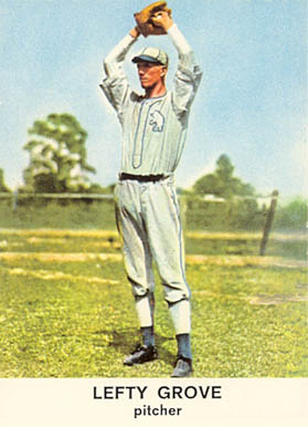 1961 Golden Press Lefty Grove #17 Baseball Card