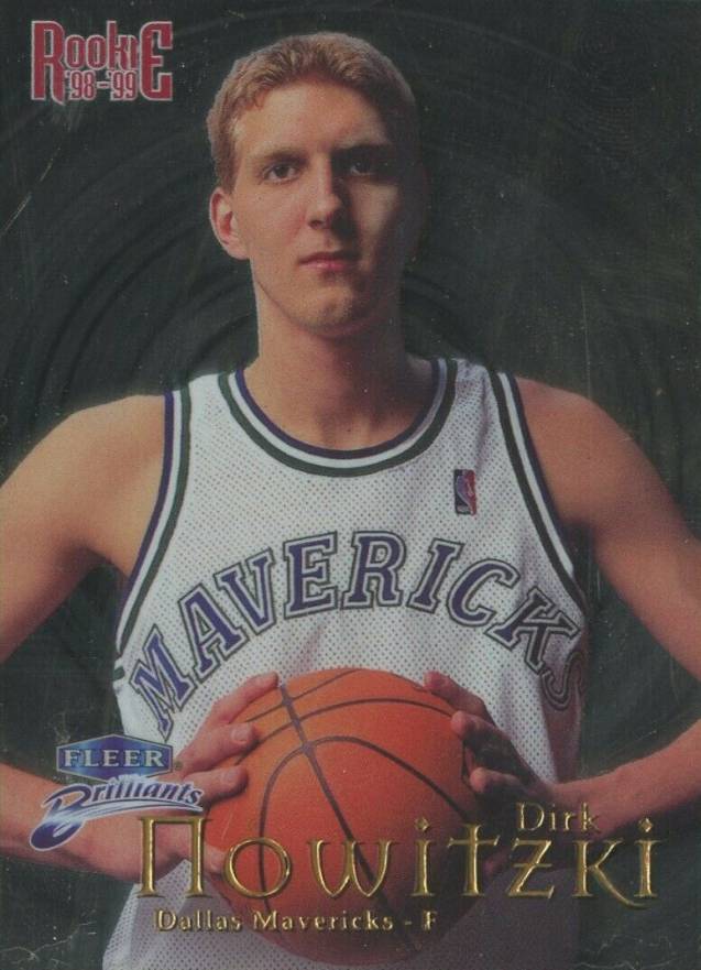 1998 Fleer Brilliants Dirk Nowitzki #109 Basketball Card