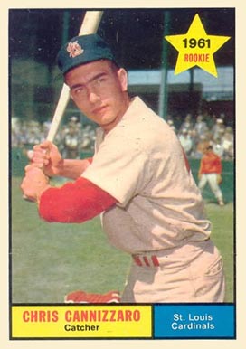 1961 Topps Chris Cannizzaro #118 Baseball Card