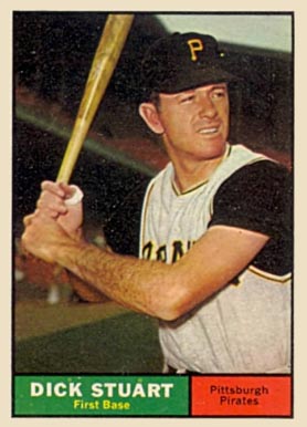 1961 Topps Dick Stuart #126 Baseball Card