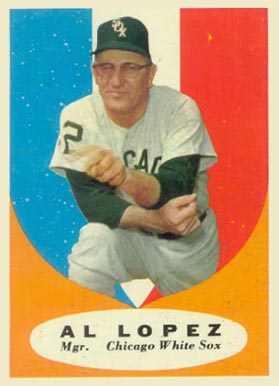 1961 Topps Al Lopez #132 Baseball Card
