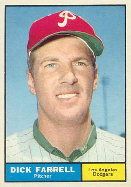 1961 Topps Dick Farrell #522 Baseball Card