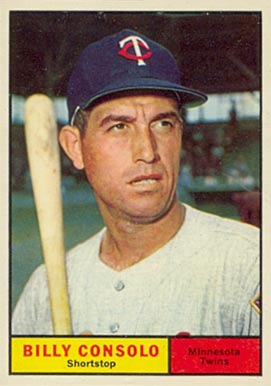 1961 Topps Billy Consolo #504 Baseball Card