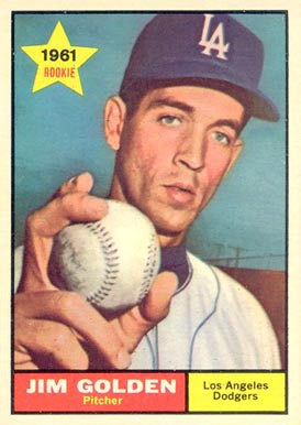1961 Topps Jim Golden #298 Baseball Card