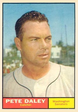 1961 Topps Pete Daley #158 Baseball Card