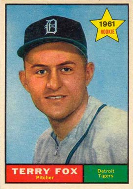 1961 Topps Terry Fox #459 Baseball Card