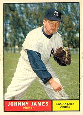 1961 Topps Johnny James #457 Baseball Card